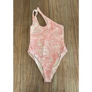 L*Space Shimmer Pheobe One shoulder swimsuit - M